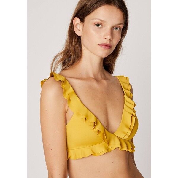OYSHO Góra od bikini yellow OY181A0K2