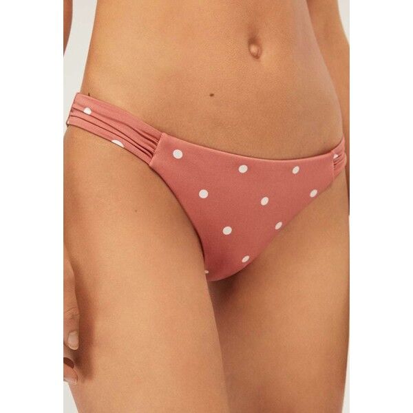 OYSHO POLKA DOT BRAZILIAN Dół od bikini light pink OY181I08G