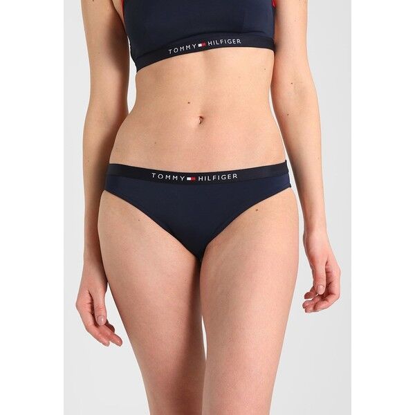 Tommy Hilfiger CORE SOLID LOGO CLASSIC Dół od bikini blue TO181I006