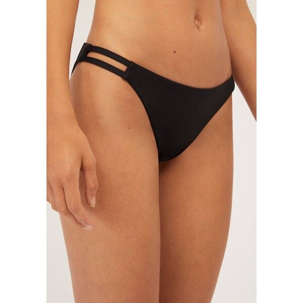 OYSHO MIT BANDDETAIL Dół od bikini black OY181R0I6