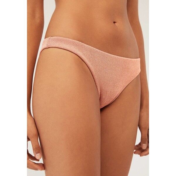 OYSHO MIT GLITZER Dół od bikini rose OY181I097