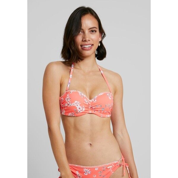 Sunseeker WIRE BANDEAU Góra od bikini orange SN581J00P