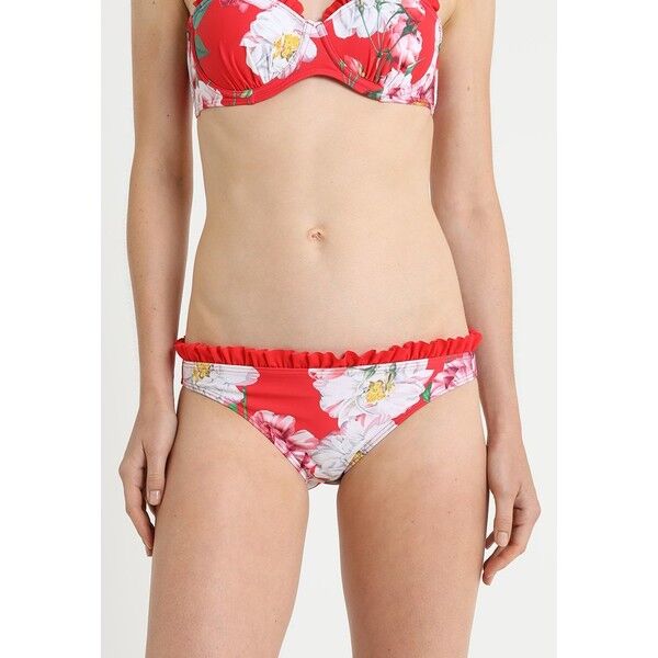 Ted Baker CESMILO IGUAZU FRILL Dół od bikini red TE481I00G
