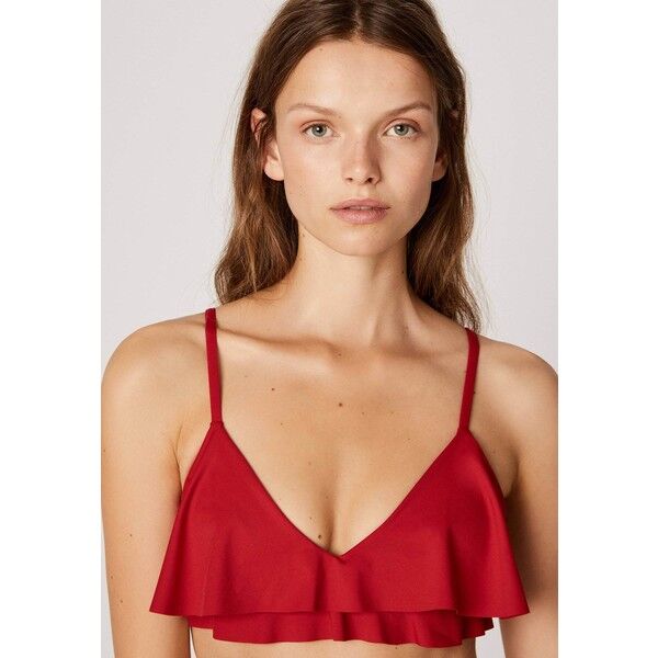 OYSHO Góra od bikini red OY181C01S