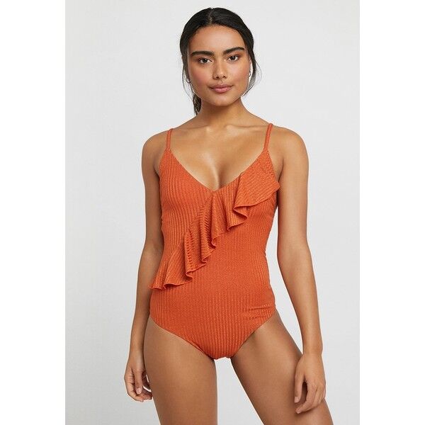 Women Secret SHINNY SWIMSUIT WITH FOAM Kostium kąpielowy ginger WS581G00T