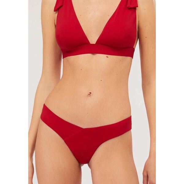 OYSHO BRAZILIAN Dół od bikini red OY181I06N