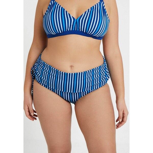 JUNAROSE by VERO MODA Dół od bikini monaco blue/strip JR481I008