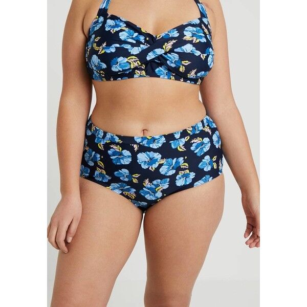 JUNAROSE by VERO MODA JRSAMARA FREJA BOTTOM Dół od bikini navy blazer JR481I007