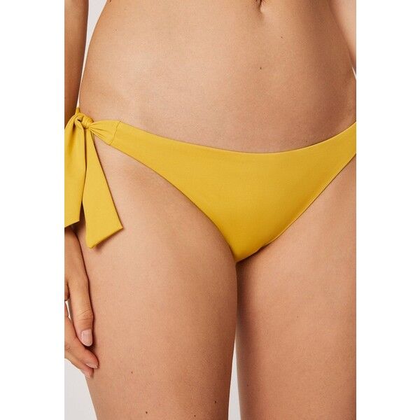OYSHO MIT SCHLEIFEN Dół od bikini yellow OY121G008