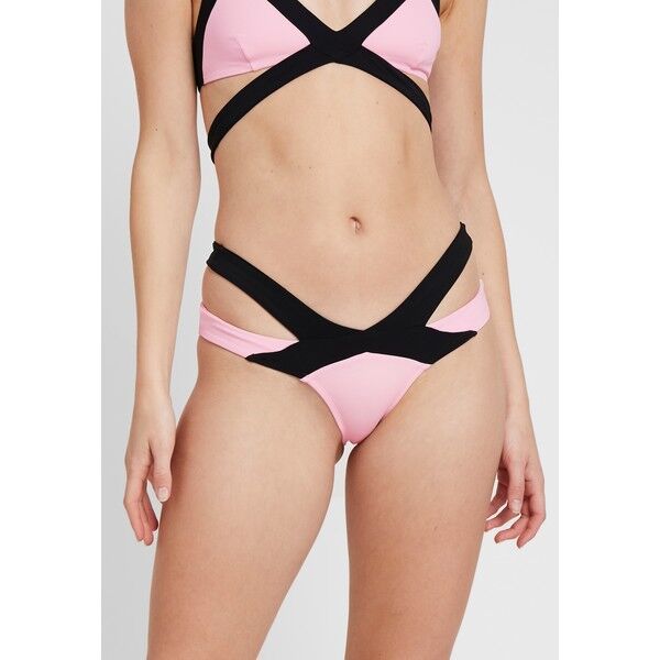 Agent Provocateur MAZZY BOTTOM Dół od bikini black/baby pink AG181I003