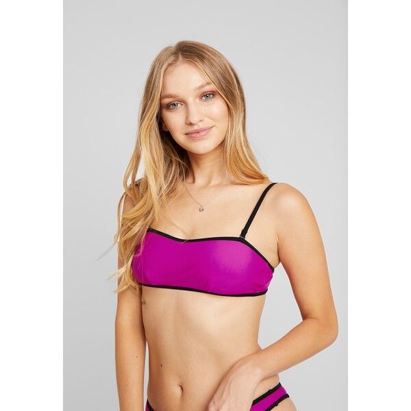 Hunkemöller THAI BANDEAU Góra od bikini bright pink HM181J054