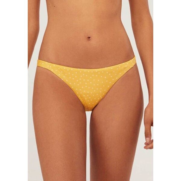OYSHO Dół od bikini yellow OY181I08U