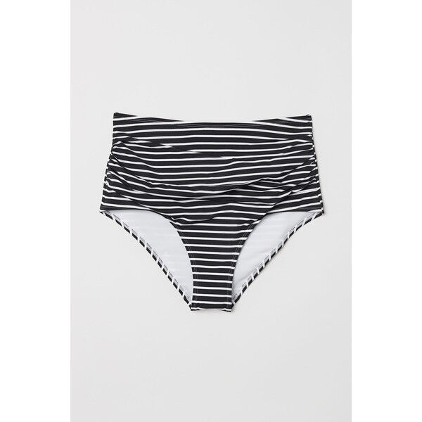 H&M H&M+ Dół od kostiumu 0640542005 Czarny/Paski