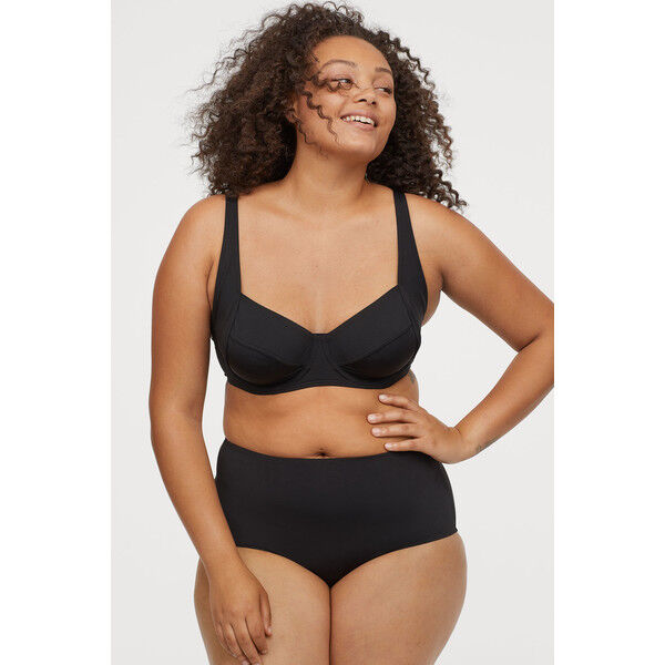 H&M H&M+ Dół od kostiumu Shaping 0759108001 Czarny