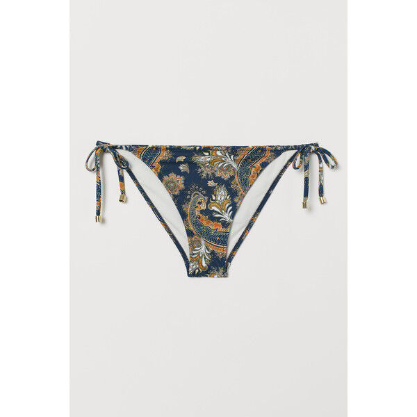 H&M Dół od kostiumu 0742916003 Ciemnoniebieski/Paisley
