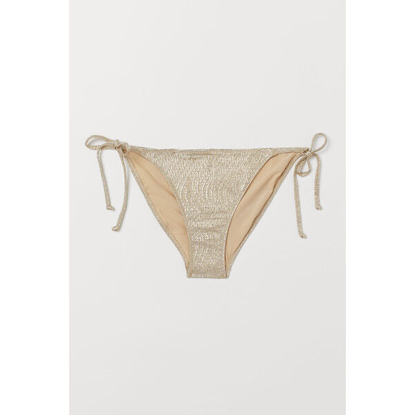 H&M Dół od kostiumu 0742916003 Złocisty