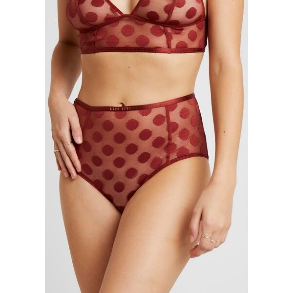 LOVE Stories MOONFLOWER Dół od bikini wine L0781I00Z