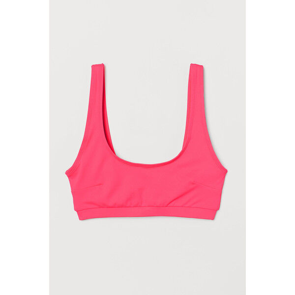 H&M Góra od kostiumu 0701078009 Neonoworóżowy