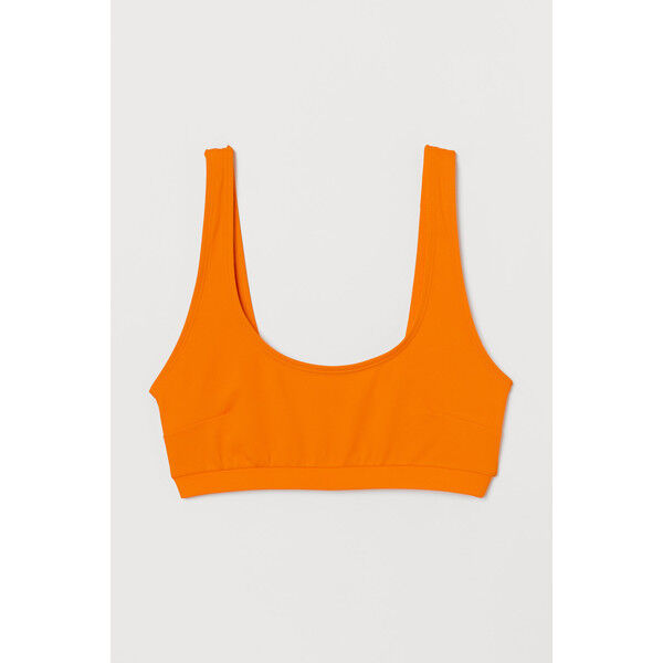 H&M Góra od kostiumu 0701078002 Pomarańczowy