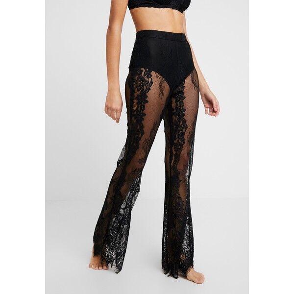 Missguided PREMIUM EYELASH TROUSER Akcesoria plażowe black M0Q81H00J
