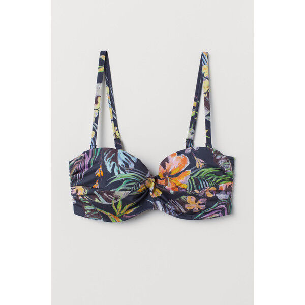 H&M Góra od kostiumu 0589599040 Ciemnoniebieski/Wzór