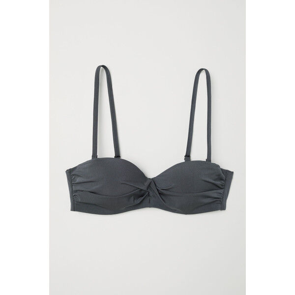 H&M Góra od kostiumu 0589599040 Ciemnoszary