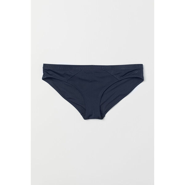 H&M Dół od kostiumu 0645971003 Ciemnoniebieski/Surf Fever