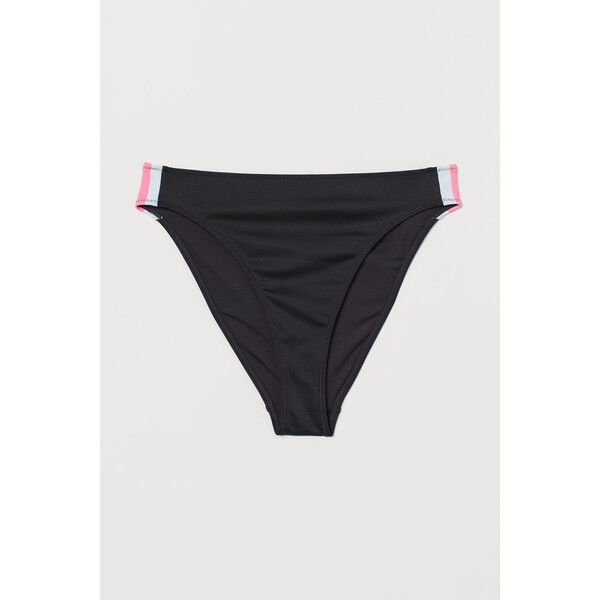 H&M Dół od kostiumu 0735452001 Czarny/Neonoworóżowy