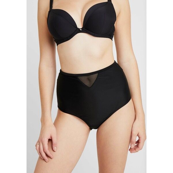 Curvy Kate SHEER CLASS HIGH WAIST BRIEF Dół od bikini black C0Q81R00Q