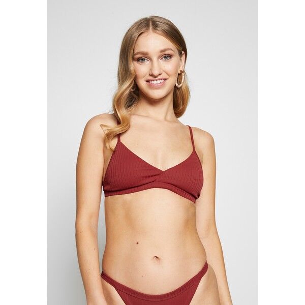 Weekday PALMS SWIM Góra od bikini red WEB81J016