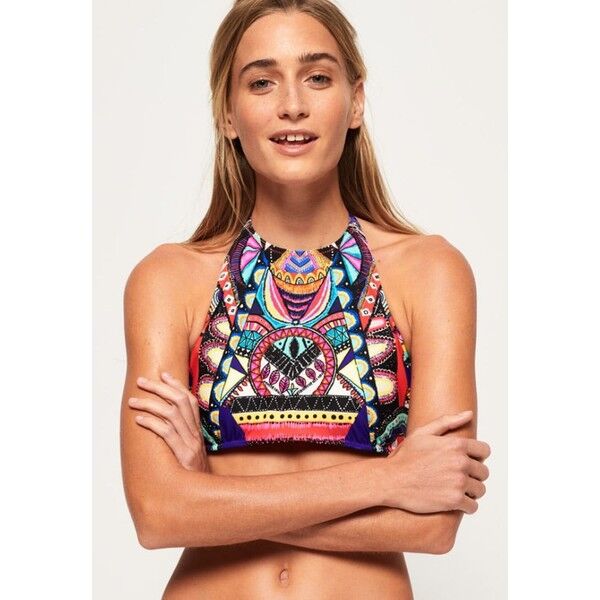 Superdry ETHNO-PRINT Góra od bikini multicolor SU281J00G