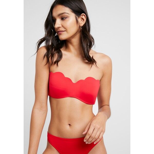 Seafolly PETAL EDGE BANDEAU BUSTIER Góra od bikini chilli S1981J06I