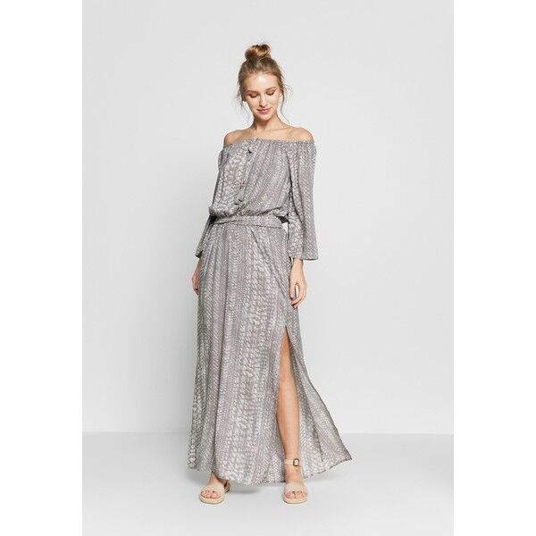 LASCANA MAXIKLEID Akcesoria plażowe offwhite/grey L8381H02A