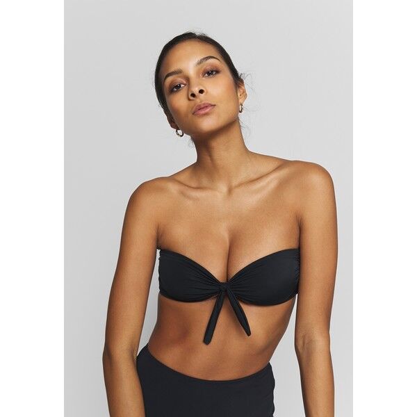 ONLY ONLELLA BIKINI BANDEAU 2 PACK Góra od bikini black/bright white ON381J00E