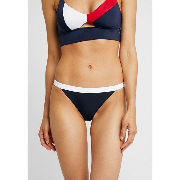 Tommy Hilfiger BLOCK CHEECKY Dół od bikini navy blazer TO181I01O