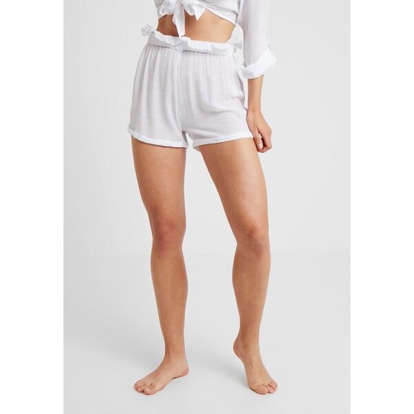 Topshop SHEER SHORT Akcesoria plażowe white TP781H00V