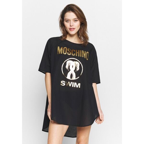 MOSCHINO SWIM KAFTAN Akcesoria plażowe black M0581H00R