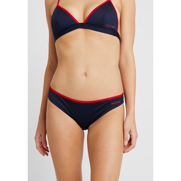 Tommy Hilfiger MINI FIXED Góra od bikini navy blazer TO181J01F