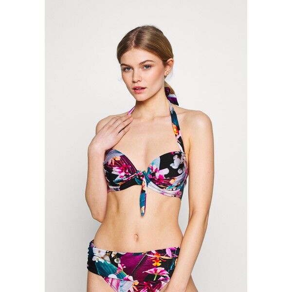 Pour Moi ORCHID LUXE HALTER LIGHTLY PADDED UNDERWIRED Góra od bikini pink POJ81J00G
