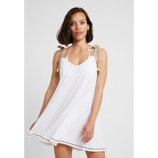 Pitusa LLAMA TIE DRESS Akcesoria plażowe white PIC81H00B