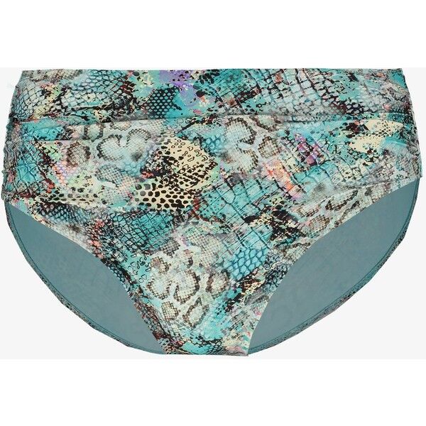 Fantasie MANILA DEEP GATHERED BRIEF Dół od bikini iced aqua FN181I00J