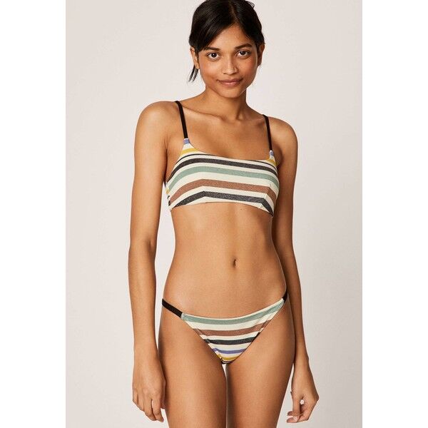 OYSHO MIT STREIFEN Góra od bikini off-white OY181J05G
