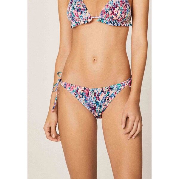 OYSHO MIT BLÜMCHEN Dół od bikini pink OY181I0AG