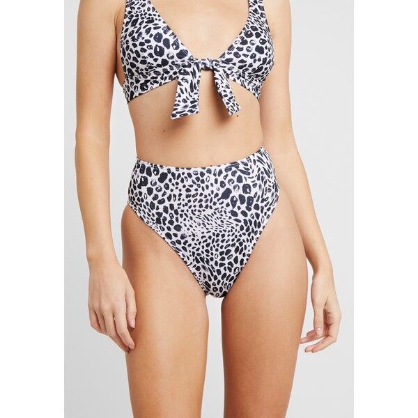 Topshop HIGH WAIST PANT Dół od bikini monochrome TP781I01M
