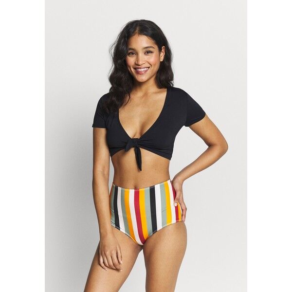 MICHAEL Michael Kors SOLIDS CROP Góra od bikini black MK181J00O