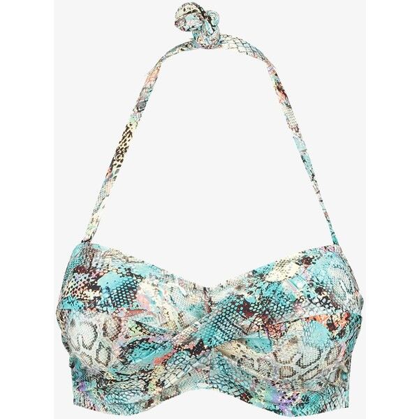 Fantasie MANILA TWIST BANDEAU SCARF TIE Góra od bikini iced aqua FN181J00J