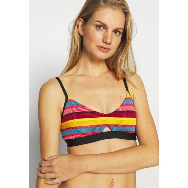 Seafolly BAJA STRIPE BRALETTE Góra od bikini saffron S1981J06N