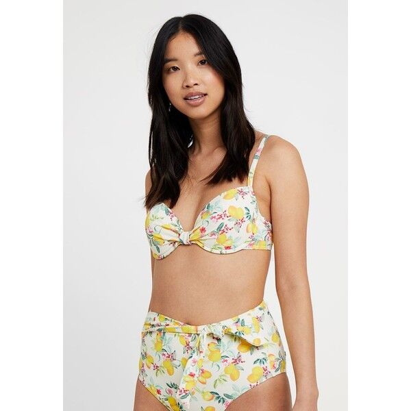 Esprit PANAMA BEACH PUSH UP Góra od bikini bright yellow ES181J0A6