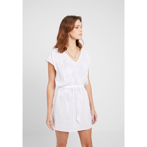 Seafolly WILD TROPICS TEXTURED KAFTAN Akcesoria plażowe white S1981H02S