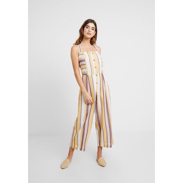 Seafolly SAFARI SPOT BUTTON UP STRIPE JUMPSUIT Akcesoria plażowe multi S1981H02U